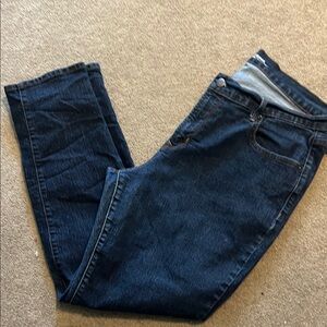 Dark Blue Denim Jeans